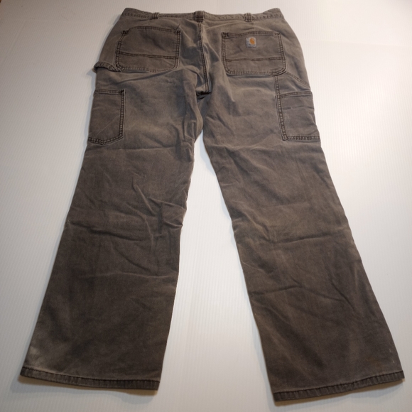 Carhartt Double Knee Original Fit Jeans Short Sz 14 - Picture 2 of 13